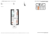 Grundriss - Neubauprojekt in Bestlage von Bregenz – Apartment Top 3 für Personal & Kurzzeitwohnen