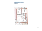 Grundriss - Moderne 3-Zimmer-Wohnung – ideal für touristische Vermietung