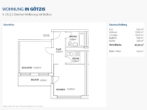 Grundriss - 2-Zimmer-Wohnung als wertbeständige Investition