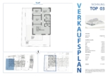 Grundriss - Neubau: 3-Zimmer-Wohnung mit Terrasse und Garten Top 3