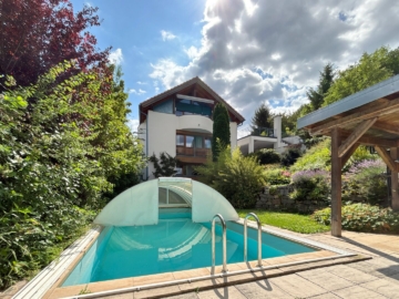 Einzigartiges Architektenhaus in traumhafter Hanglage, 6500 Landeck, Zweifamilienhaus