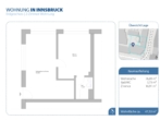 Grundriss - Schön sanierte 2-Zimmer-Wohnung mit Nordkettenblick im Zentrum von Innsbruck