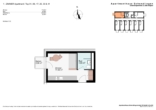 Grundriss - Neubauprojekt in Bestlage von Bregenz – Apartment Top 9 für Personal & Kurzzeitwohnen