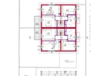 Grundriss - Exklusive Doppelhaushälfte mit Gartenidylle & moderner Architektur – in begehrter Lage Strasshof