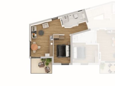 Stilvolle Neubauwohnung mit großem Südwestbalkon, 6060 Hall in Tirol, Etagenwohnung