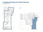 Grundriss - Schöne, große 3-Zimmer-Wohnung